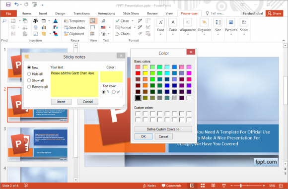 Power User Add-in Makes your PowerPoint More Powerful