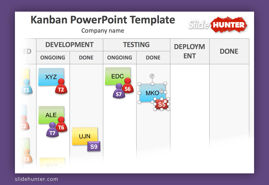 presentation kanban ppt