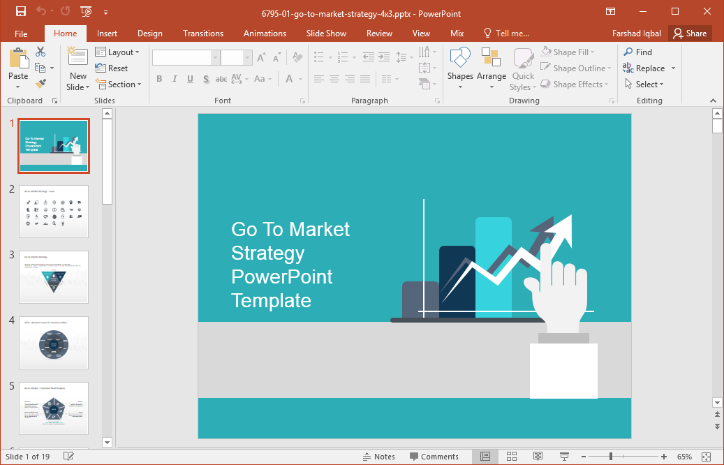 Go to Market PowerPoint template