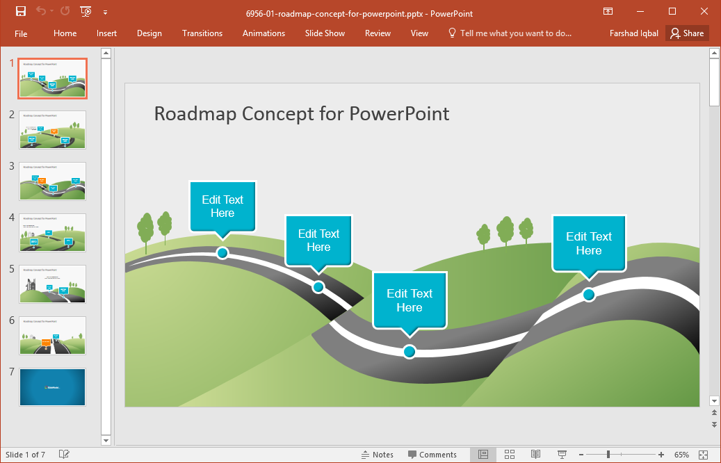 Road Map Templates Free Download Nisma Info