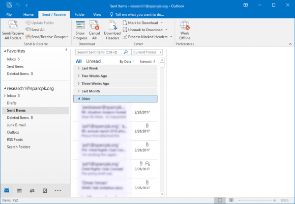 How To Prevent Saving Sent Messages in Outlook 2016