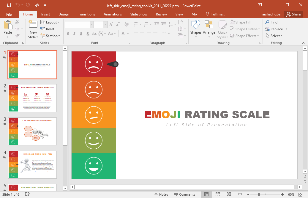 emoji powerpoint template