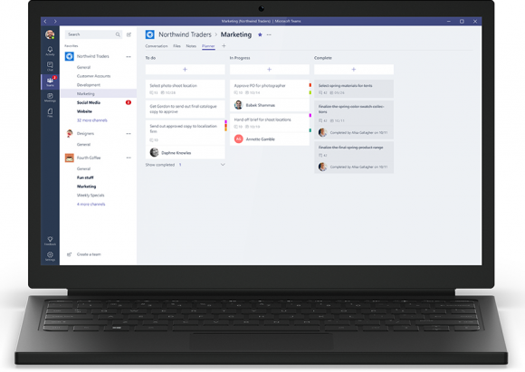 Microsoft Teams For Office 365 Brings A Chat Based Workspace