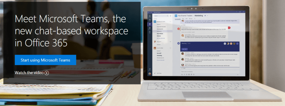 Microsoft Teams For Office 365 Brings A Chat Based Workspace