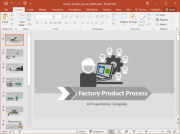 Animated Factory Production PowerPoint Template
