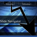 slide navigator template menus