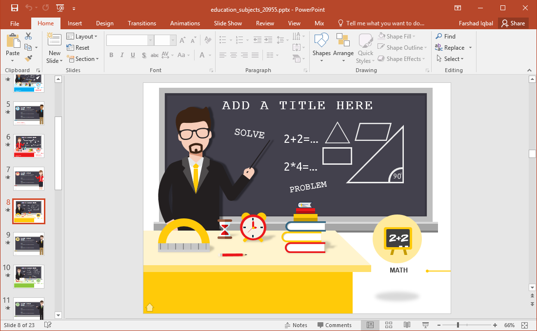 time slides in powerpoint for mac