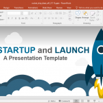 animated business startup powerpoint template