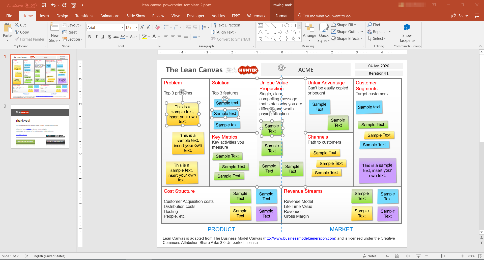 8+ Best Editable Business Canvas templates for PowerPoint (2023)