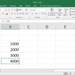 Lock cells in excel