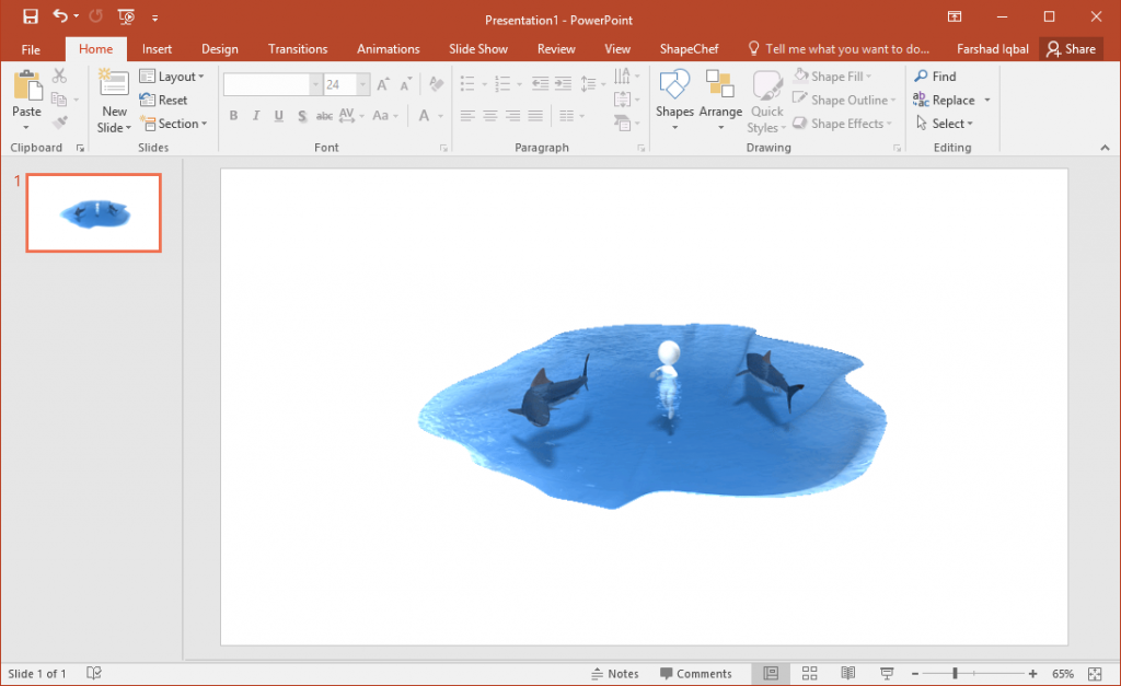 Best Shark Silhouettes for PowerPoint Presentations