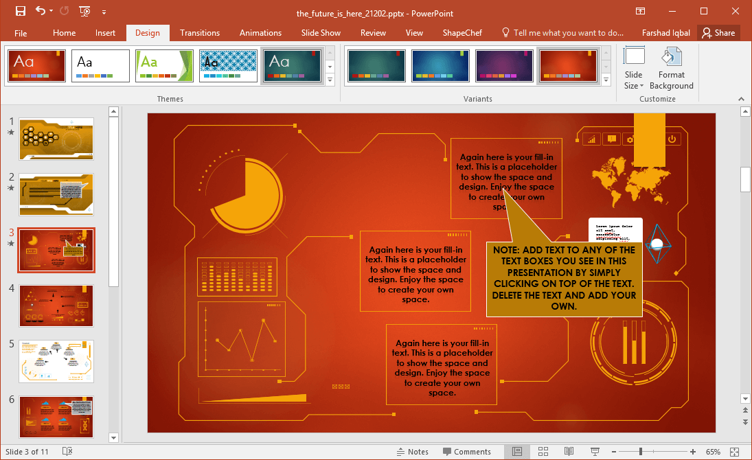 Change the Background Design in PowerPoint