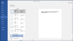 5 Printing Tips for Word Documents