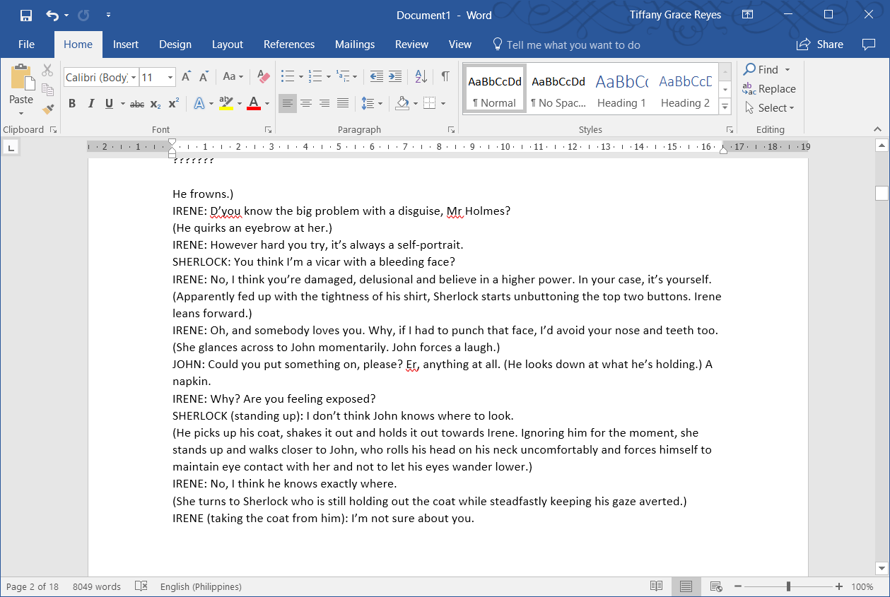 change to single page view in word for mac