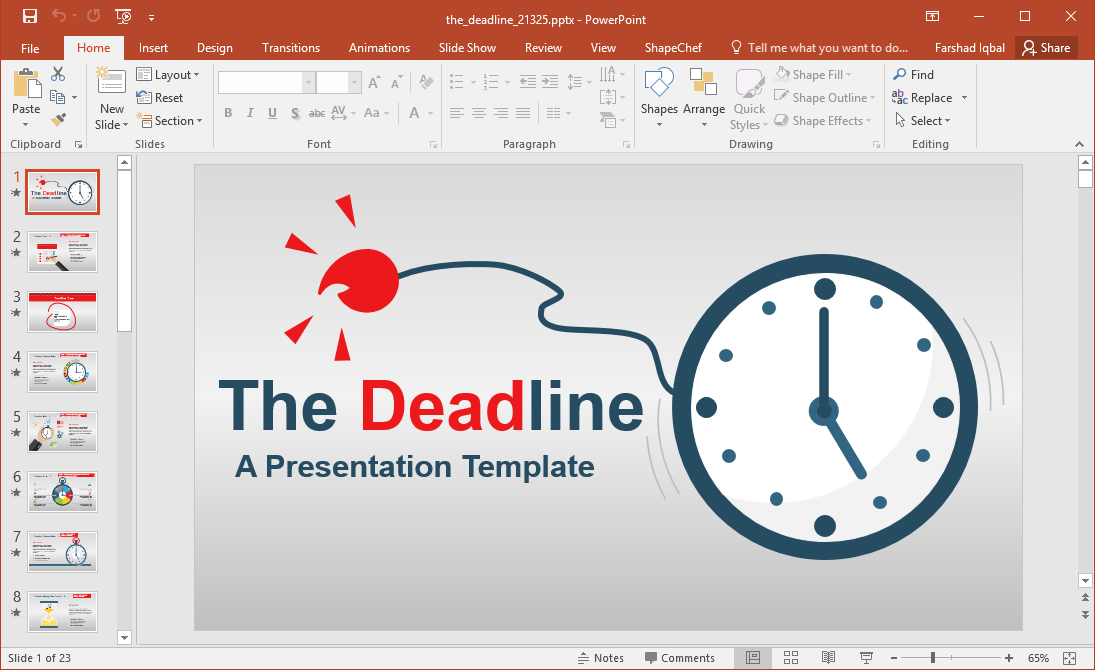 Deadline Animations for PowerPoint