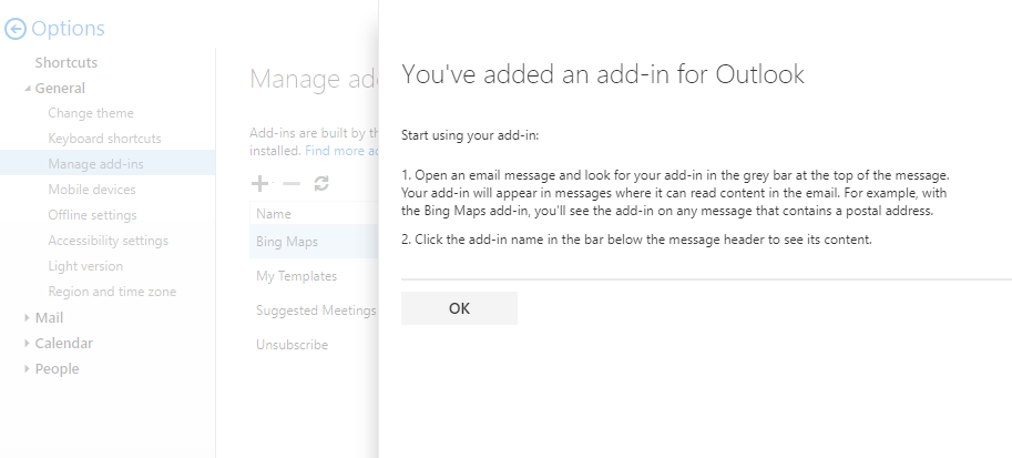 add-in-for-outlook-installed