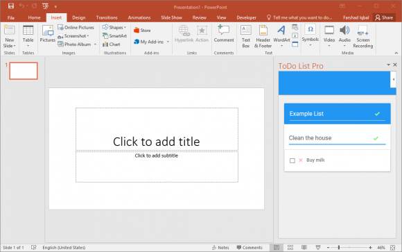 Create To-Do List in PowerPoint