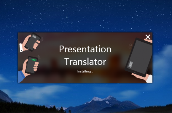 Installing Microsoft Translator