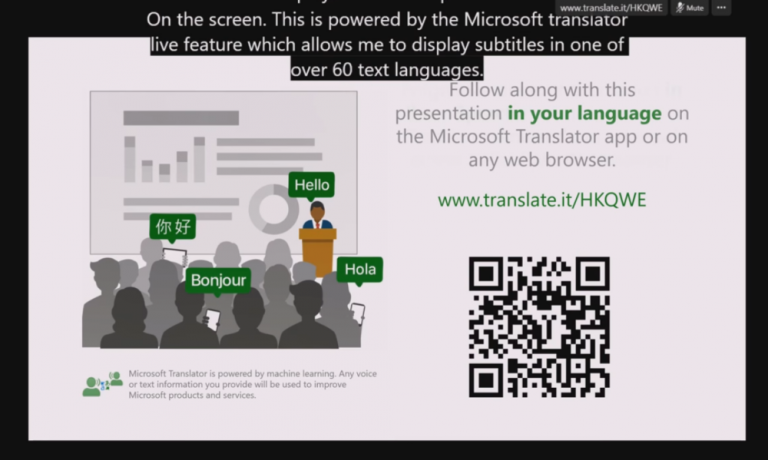 Display Translated Subtitles In PowerPoint With Presentation Translator