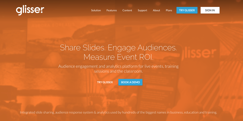 Glisser: Create Virtual Events to Engage your Audience