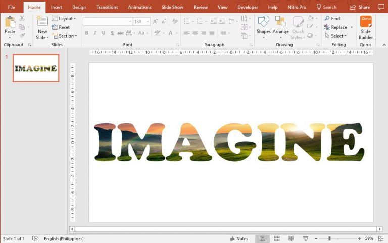 How To Get Picture In Text Powerpoint