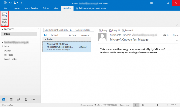 Add-in for Outlook
