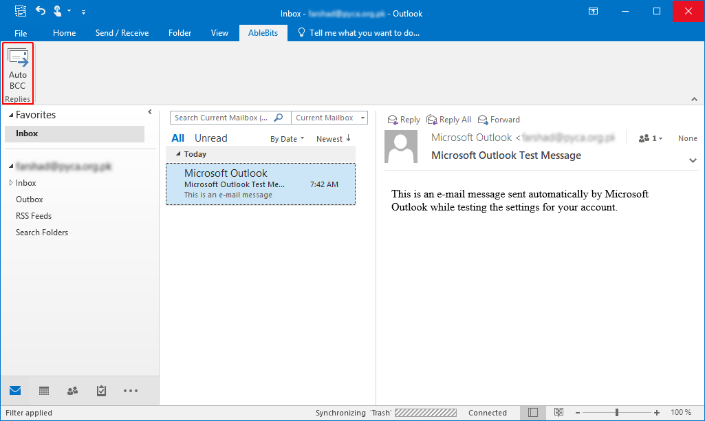 setup a template email in outlook for mac