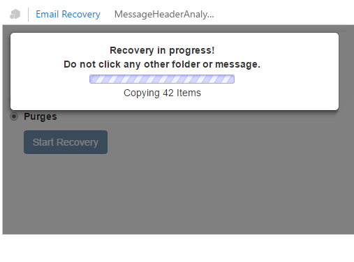 Recovery Emails and Folders in a Flash