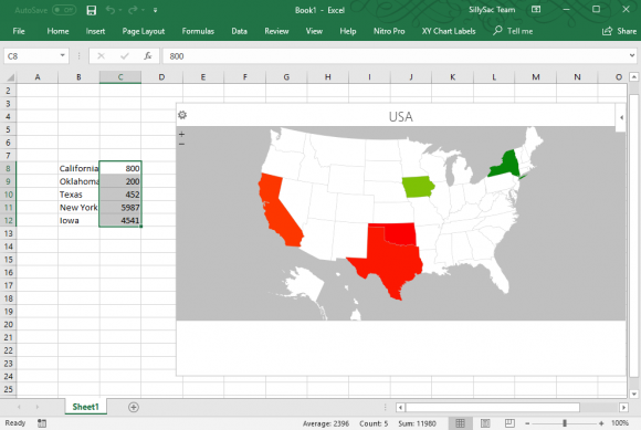  How To Make A Geographic Heat Map In Excel 