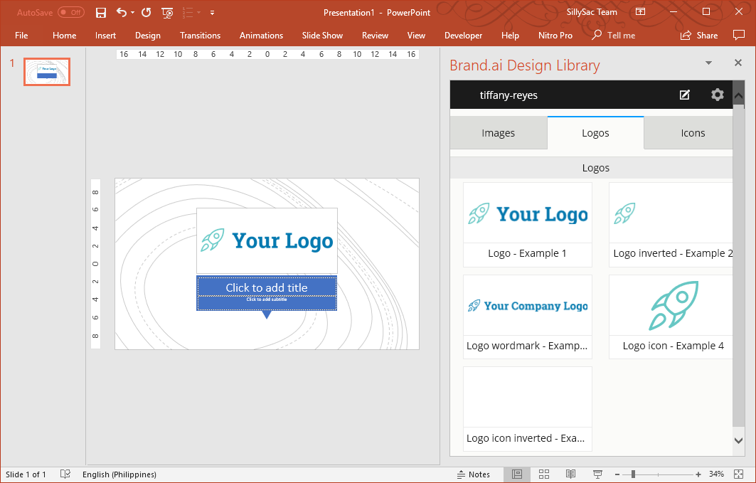 Brand Slides in PowerPoint
