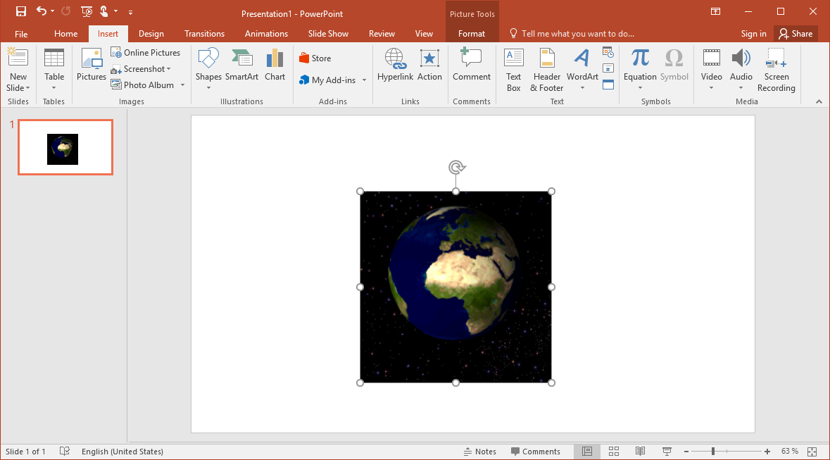 How to add Animated GIF to PowerPoint