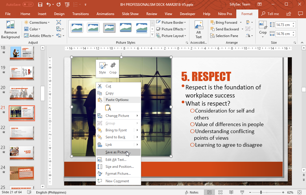 reduce file size powerpoint 2013