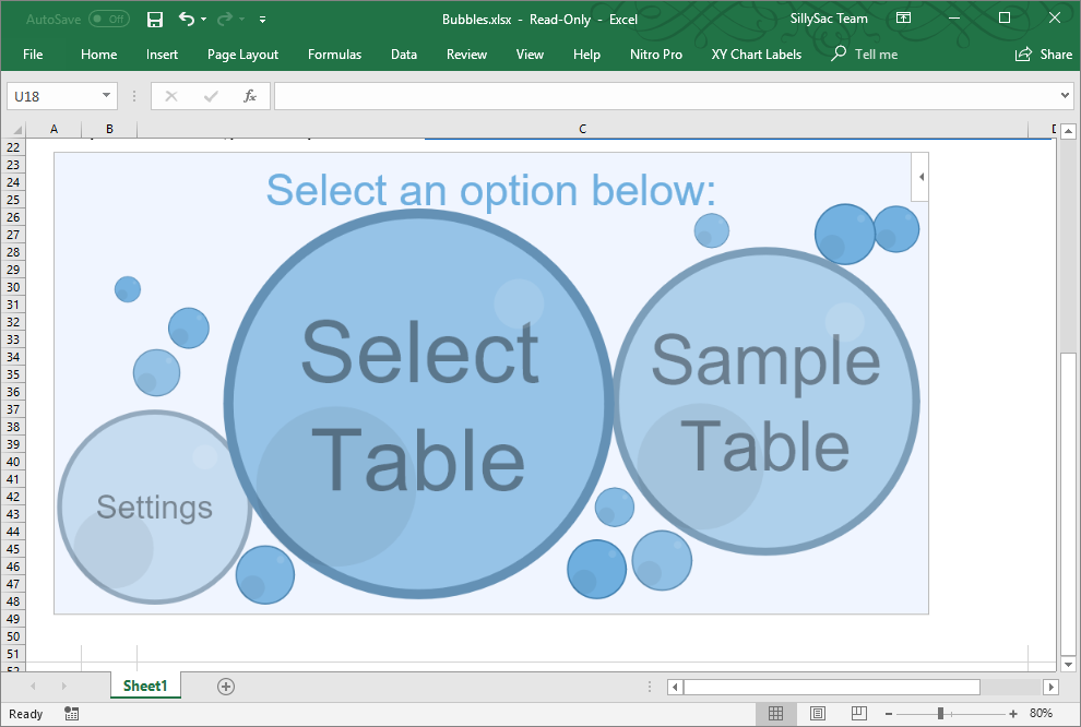 Bubble Charts in Excel