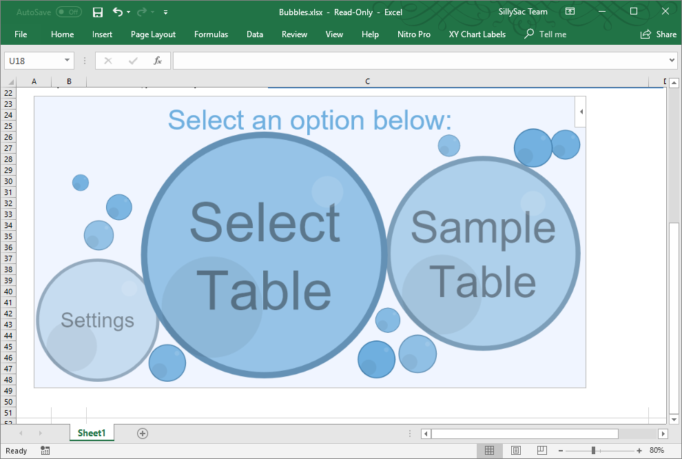 Bubble Chart On Excel