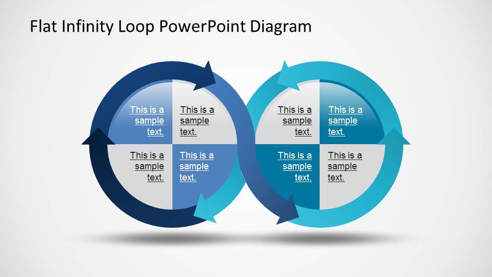 Infinity Loop PowerPoint template