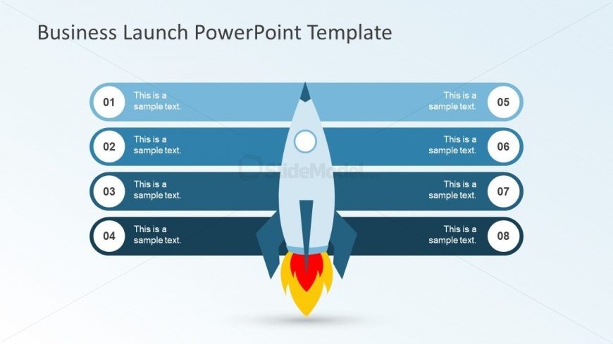 Rocket Business Launch Presentation template
