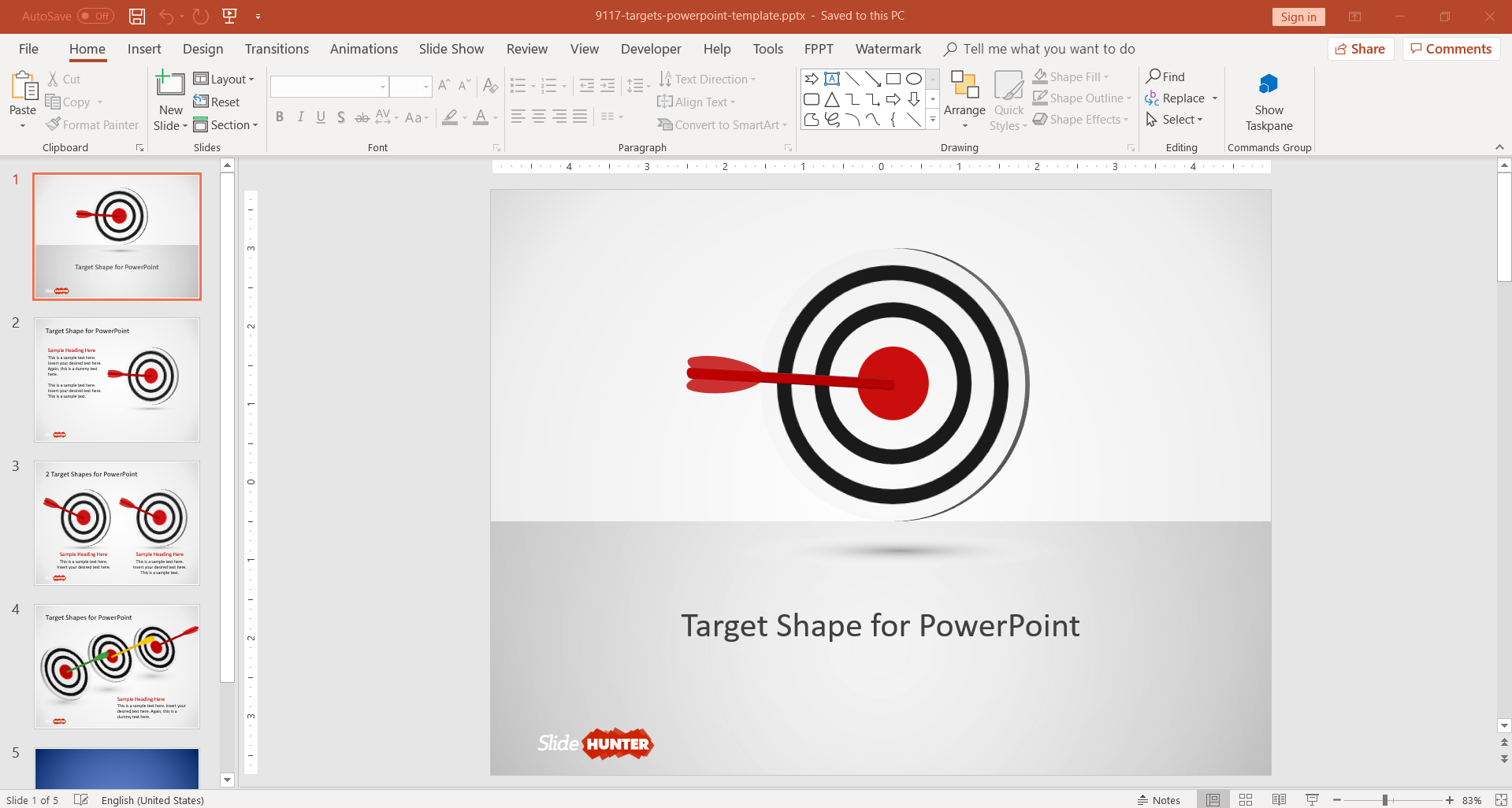 7 Best Target Diagrams For Powerpoint – Themeloader