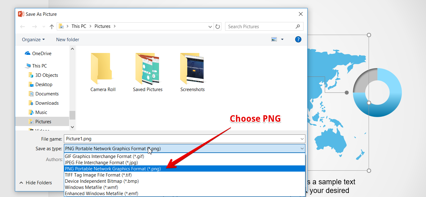 Save Slide To Png Transparent Powerpoint Fppt