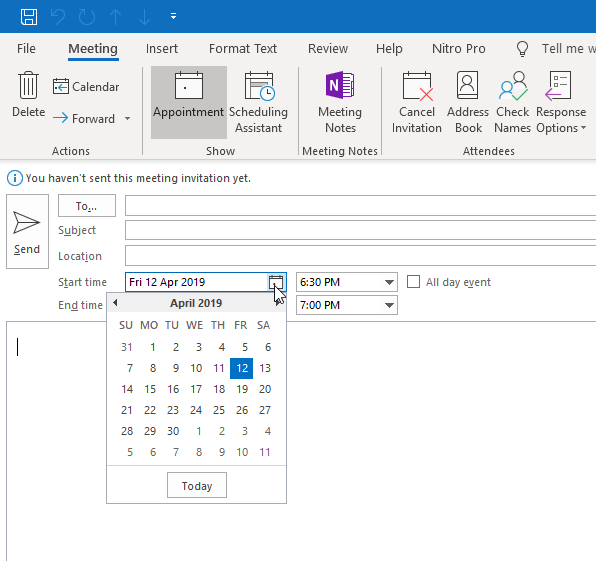 How to Send Meeting Invites in Outlook