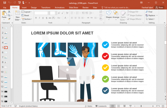 Radiology PowerPoint Template
