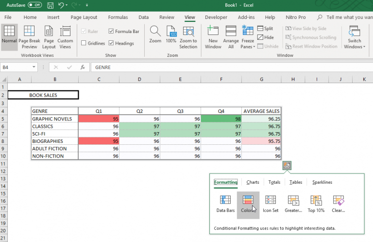 Ways To Analyze Data In Excel Riset