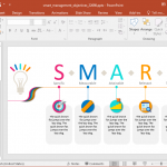 Animated Smart Management Objectives PowerPoint Template