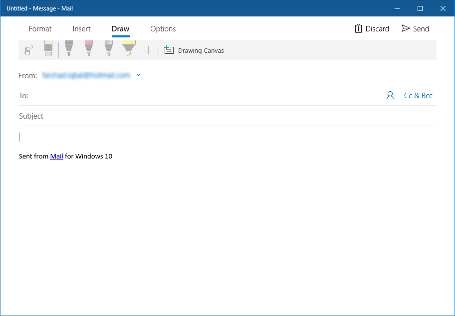 Mail for Windows 10