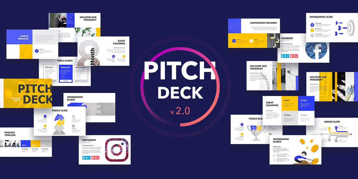 Pitckdeck PowerPoint PPT template