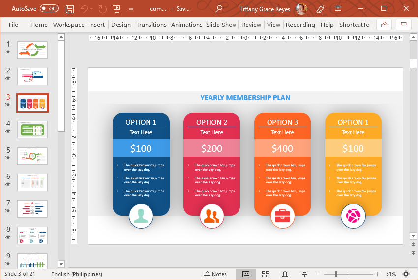 Comparative Analysis Toolkit for PowerPoint