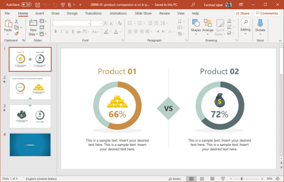 Product-Comparison-A-vs-B-PowerPoint-Template