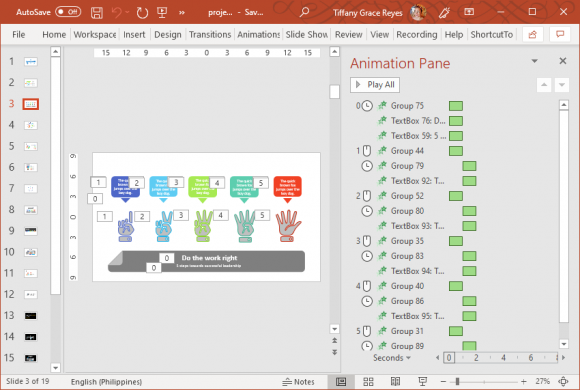 Use Premium Animated PowerPoint Template for Project Management