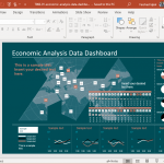 economic analysis data dashboard template for powerpoint