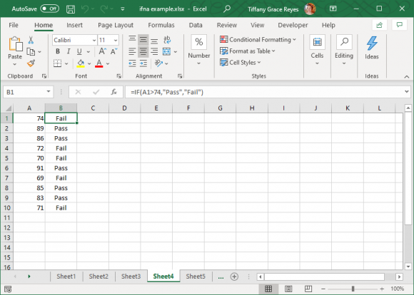 How to Use the IF Function in Excel