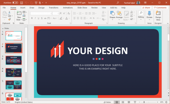 easy design slides
